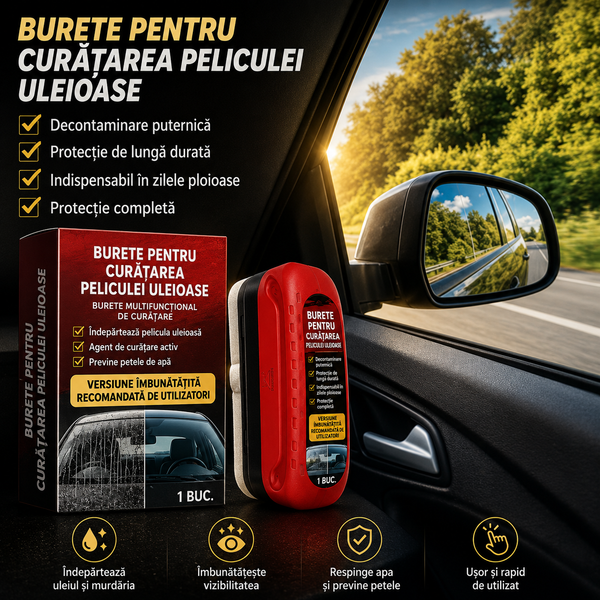 Perie Magică pentru Parbriz Clar