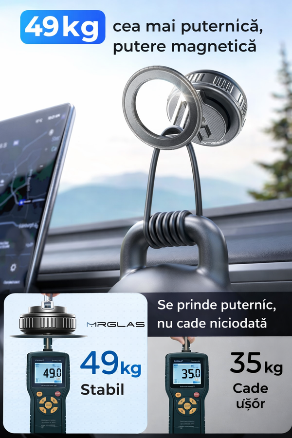 Suport Telefon Magnetic Rotativ